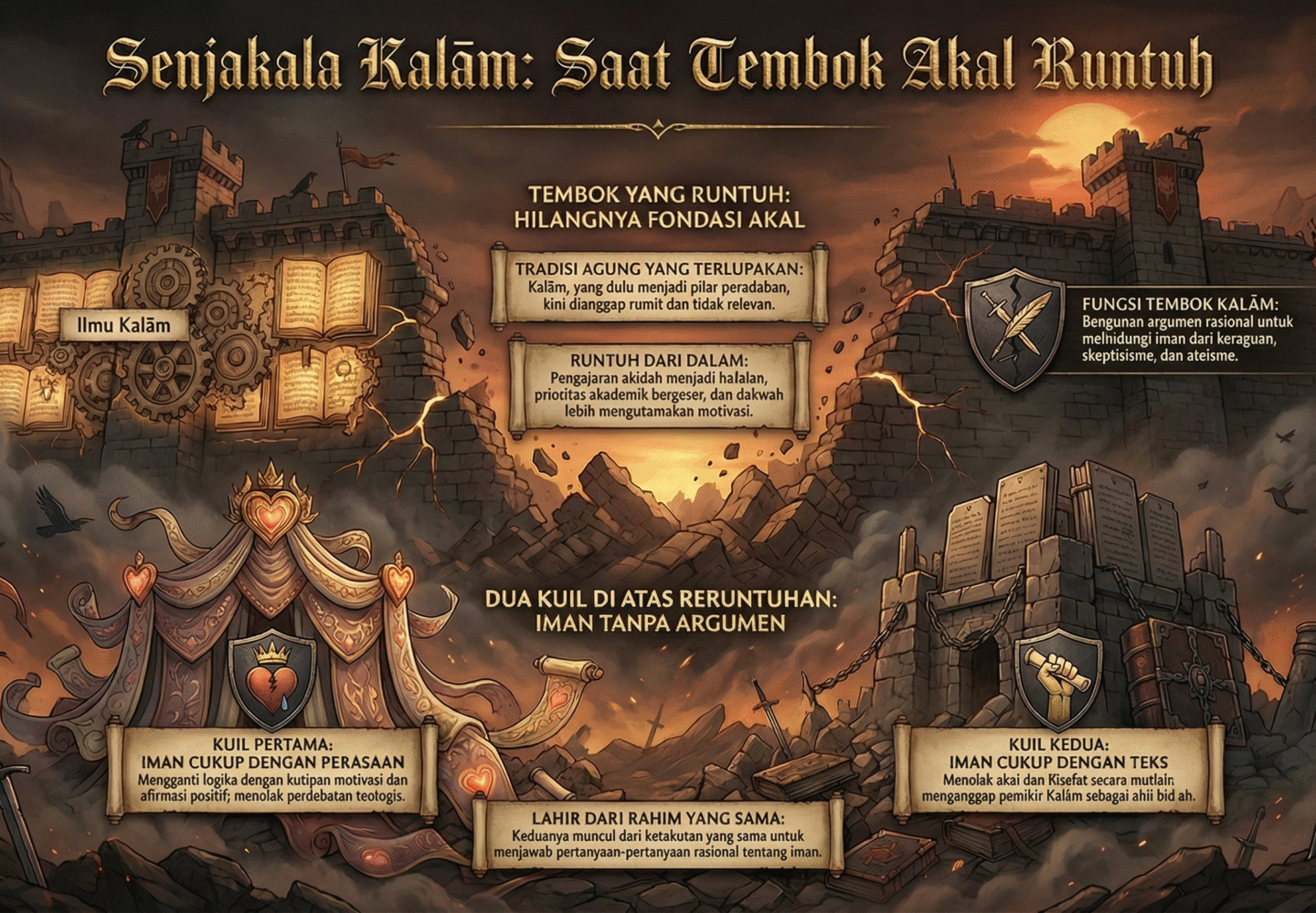 WINTER IS COMING: SENJAKALA KALĀM DAN ILUSI RASIONALITAS TEOLOGI