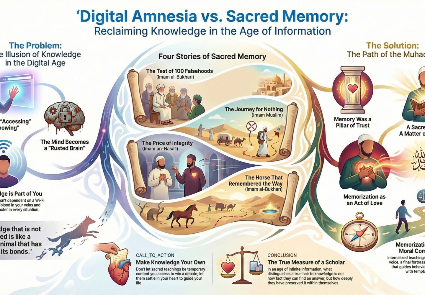Hafalan yang Hilang dan Ironi Pengetahuan: Membaca Kisah Para Muhaddis