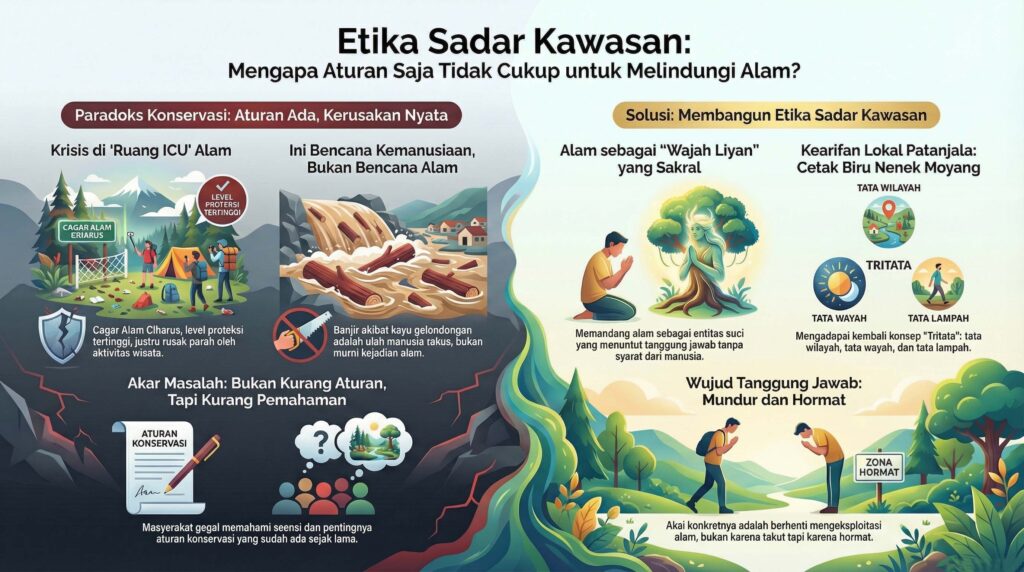 ETIKA SADAR KAWASAN SEBAGAI WUJUD KONKRET TANGGUNG JAWAB DALAM MERAWAT ALAM: SERI PATANJALA II