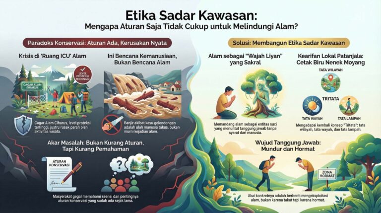ETIKA SADAR KAWASAN SEBAGAI WUJUD KONKRET TANGGUNG JAWAB DALAM MERAWAT ALAM: SERI PATANJALA II