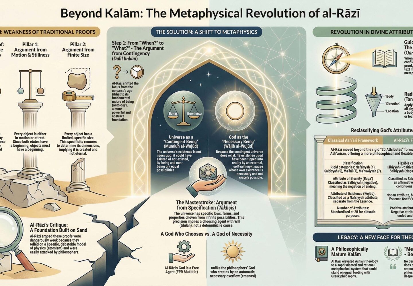 MELAMPAUI KALĀM: REVOLUSI METAFISIKA AL-RĀZĪ TENTANG TUHAN DAN SIFATNYA ~SERI AL-RAZI PART 2