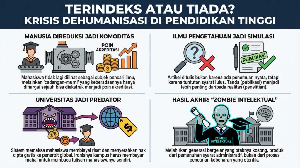 Aku Terindeks, Maka Aku Ada: Kritik atas Dehumanisasi Pendidikan Tinggi 