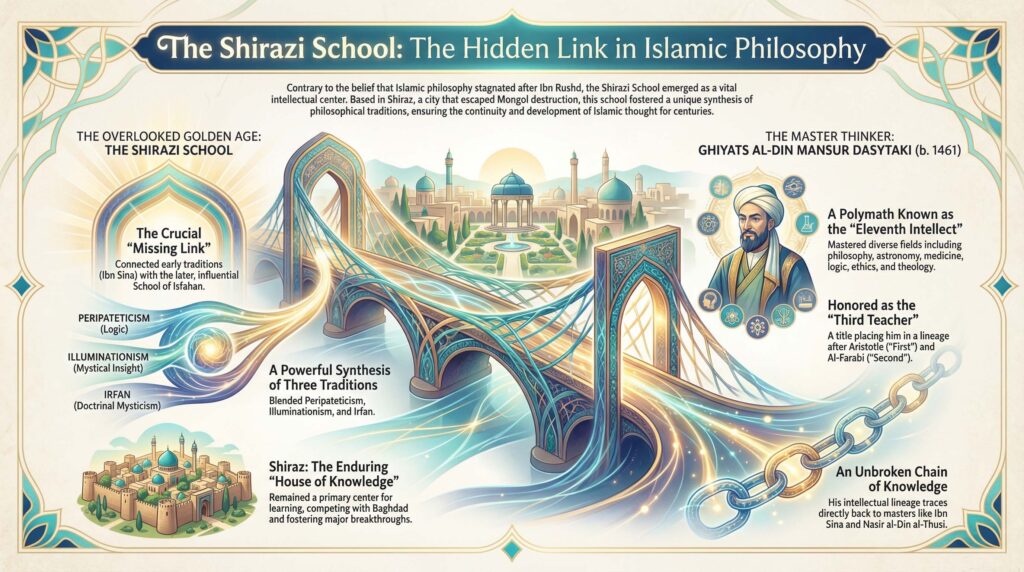 SPEKTRUM MAZHAB SYIRAZI DI ATAS PANGGUNG FILSAFAT: PROLEGOMENA ATAS MISTISISME FILOSOFIS GHIATS AL-DIN MANSUR DASYTAKI 
