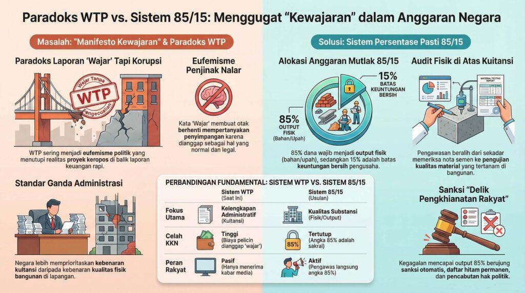 MENGGUGAT "KEWAJARAN” DI TENGAH MANIFESTO KKN