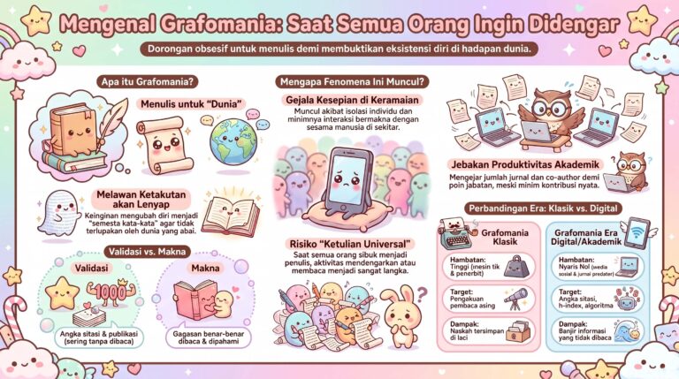 Grafomania. Aku yang Sepi, Aku yang Menulis, dan Aku yang Hampa