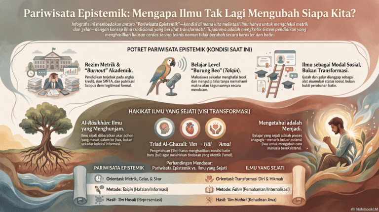 Pariwisata Epistemik: Ilmu yang Tidak Lagi Mengubah Siapa Kita