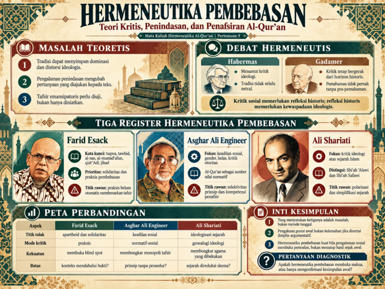 Membaca dari Pengalaman Penindasan, Menafsir dengan Tanggung Jawab: Tradisi, Kritik Ideologi, dan Validitas Interpretatif dalam Hermeneutika Pembebasan